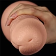 Kép 4/11 - Lovetoy - 11'' Realistic Long Dildo - rögzíthető, élethű dildó (28cm) - natúr