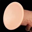 Kép 6/11 - Lovetoy - 11'' Realistic Long Dildo - rögzíthető, élethű dildó (28cm) - natúr