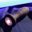 Kép 10/11 - B - Series Cute - Lighting Anal Plug - Up&amp;Down funkciós, wireless, világító análdugó (USB) - fekete