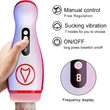 Kép 8/11 - B - Series Fox - Masturbator - 7 funkciós, interaktív szívó és vibráló maszturbátor (USB)