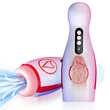 Kép 1/11 - B - Series Fox - Masturbator - 7 funkciós, interaktív szívó és vibráló maszturbátor (USB)
