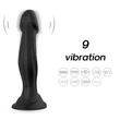 Kép 9/12 - B - Series Joy - Optimus Black - 9 funkciós, rögzíthető, élethű, multifunkciós vibrátor és masszírozó (USB) - fekete