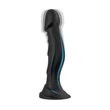 Kép 1/12 - B - Series Joy - Optimus Black - 9 funkciós, rögzíthető, élethű, multifunkciós vibrátor és masszírozó (USB) - fekete