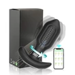Kép 1/8 - B - Series Lyla - Bliss App - Vibrating Anal Plug - 9 funkciós, websmart, rotációs análdugó (USB) - fekete 