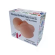 Kép 2/14 - B-Series Lyla - Vibrating Life-Sized Pussy &amp; Ass X quality II - életnagyságú, élethű vagina és ánusz maszturbátor vibrotojással (natúr)