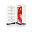 Kép 8/9 - B - Series Magic - Rechargeable Licking Stimulator - 10 funkciós G-pont vibrátor nyalogató csiklóizgatóval (USB) - piros