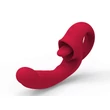 Kép 1/9 - B - Series Magic - Rechargeable Licking Stimulator - 10 funkciós G-pont vibrátor nyalogató csiklóizgatóval (USB) - piros