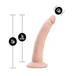 Kép 5/5 - Blush - Au Naturel 7inch Jack - rögzíthető, élethű dildó (19cm) - natúr