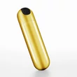 Kép 4/7 - Crushious - Imoan Rechargeable Vibrating Bullett Golden - újratölthető vibrációs golyó (USB) - arany