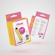 Kép 7/7 - Crushious - Imoan Rechargeable Vibrating Bullett Golden - újratölthető vibrációs golyó (USB) - arany