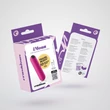 Kép 7/7 - Crushious - Imoan Rechargeable Vibrating Bullett Pink - újratölthető vibrációs golyó (USB) - pink