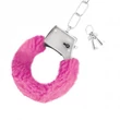 Kép 3/5 - Crushious - Love Cuffs Furry Handcuffs - fém bilincs plüssel (pink)