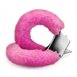 Kép 4/5 - Crushious - Love Cuffs Furry Handcuffs - fém bilincs plüssel (pink)