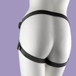 Kép 2/8 - Crushious - Snap Strap Strap-on - állítható heveder felcsatolható eszközökhöz (fekete)