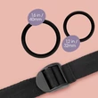 Kép 4/8 - Crushious - Snap Strap Strap-on - állítható heveder felcsatolható eszközökhöz (fekete)
