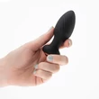 Kép 9/11 - Crushious - Twister Rotating Anal Plug with RC - wireless, rotációs vibráló análdugó (USB) - fekete