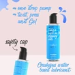 Kép 7/7 - Crushious - Waterbased Lubricant - vízbázisú síkosító (250ml)