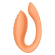 Kép 3/5 - Dream Toys - Glam Couple Vibrator - wireless párvibrátor (USB) - narancs
