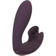 Kép 12/14 - Irresistible - Desirable - léghullámos csiklóizgató és G-pont vibrátor (USB) - lila