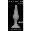 Kép 2/2 - Lola Toys - Backdoor Series - Black Edition - rögzíthető, kisméretű, vékony análkúp (szürke)