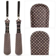 Kép 11/15 - Lovetoy - 15'' Rebellion Reign Love Paddle - díszített műbőr paskoló (barna/fekete)