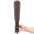 Kép 3/15 - Lovetoy - 15'' Rebellion Reign Love Paddle - díszített műbőr paskoló (barna/fekete)