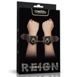 Kép 1/10 - Lovetoy - Rebellion Reign Handcuffs - díszített csuklóbilincs (barna/fekete)