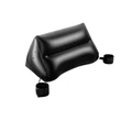 Kép 2/4 - Nmc - Dark Magic Inflatable Love Cushion with Cuffs - felfújható szexpárna bilincsekkel (fekete)
