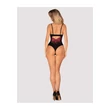 Kép 4/7 - Obsessive - Rosenty - csipkével díszített, virág motívumos body (M/L)