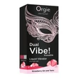 Kép 3/3 - Orgie - Dual Vibe! Kissable Liquid Vibrating Strawberry Gin And Tonic - prémium, ízesített folyékony vibrátor (15ml)