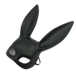 Kép 3/4 - Power Escorts - Bunny Mask - nyuszimaszk nagy fülekkel (fekete)