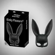 Kép 1/4 - Power Escorts - Bunny Mask - nyuszimaszk nagy fülekkel (fekete)