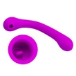 Kép 5/6 - Pretty Love - Alex - 12 vibrációs és 4 szívó funkciós csiklóizgató és G-pont vibrátor (USB) - lila