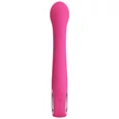 Kép 6/11 - Pretty Love - Fritz - 12 funkciós csiklóizgató és G-pont vibrátor (USB) - pink