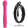 Kép 9/11 - Pretty Love - Fritz - 12 funkciós csiklóizgató és G-pont vibrátor (USB) - pink