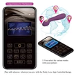 Kép 19/19 - Pretty Love - Hector - 12 vibrációs és 5 sokkoló funkciós websmart G-pont vibrátor (USB) - lila