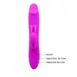 Kép 4/7 - Pretty Love -  Natural Motion - élethű csiklóizgató és G-pont vibrátor Up &amp; Down funkcióval (USB) - lila