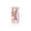 Kép 1/7 - RealRock - Curved Realistic Dildo with Suction Cup 6&quot; - rögzíthető, felcsatolható, élethű G-pont dildó (15,5cm) - testszínű
