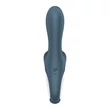 Kép 4/6 - Satisfyer - Air Pump Booty 2 - prémium, 12 funkciós, tágítható análvibrátor (USB) - szürke