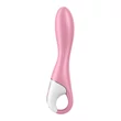 Kép 2/5 - Satisfyer - Air Pump Vibrator 2 - prémium, 12 funkciós, tágítható G-pont vibrátor (USB) - halvány-piros