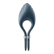 Kép 3/6 - Satisfyer-Duelist Ring Vibrator - prémium, 12 funkciós, állítható vibrációs péniszgyűrű (USB) - sötétkék