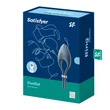 Kép 6/6 - Satisfyer-Duelist Ring Vibrator - prémium, 12 funkciós, állítható vibrációs péniszgyűrű (USB) - sötétkék