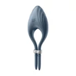 Kép 1/6 - Satisfyer-Duelist Ring Vibrator - prémium, 12 funkciós, állítható vibrációs péniszgyűrű (USB) - sötétkék