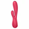 Kép 3/4 - Satisfyer - Mono Flex - prémium, dupla motoros, websmart csiklóizgató és G-pont vibrátor (USB) - piros