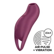 Kép 2/6 - Satisfyer - Pocket Pro 1 - prémium, 12 vibrációs és 11 szívófunkciós léghullámos csiklóizgató vibrátor (USB) - lila