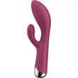 Kép 6/9 - Satisfyer - Spinning Rabbit 1 - prémium, 12 vibrációs és 5 rotáció funkciós csiklóizgató és G-pont vibrátor (USB) - vörös