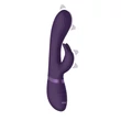 Kép 2/12 - Vive - Cato - Pulse G-spot Rabbit - 10 funkciós, nyuszifüles csiklóizgató és G-pont vibrátor (USB) - lila