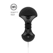 Kép 3/11 - Vive - Enoki - Bendable Massager - rugalmas mini masszírozó (USB) - fekete