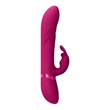 Kép 4/9 - Vive - Nari - Vibrating and Rotating Beads - 10 funkciós, rotációs, nyuszifüles csiklóizgató és G-pont vibrátor (USB) - pink