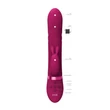 Kép 7/9 - Vive - Nari - Vibrating and Rotating Beads - 10 funkciós, rotációs, nyuszifüles csiklóizgató és G-pont vibrátor (USB) - pink